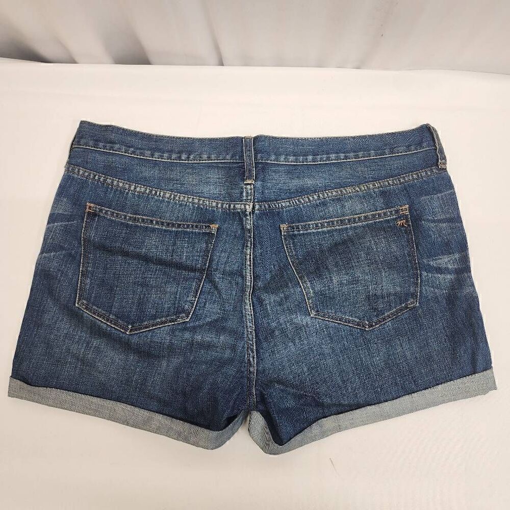 Madewell High Rise Denim Shorts Size 32 H6 - Picture 2 of 11